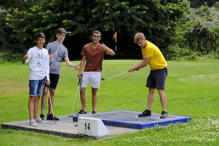 Students on the Teenage Activity Programme