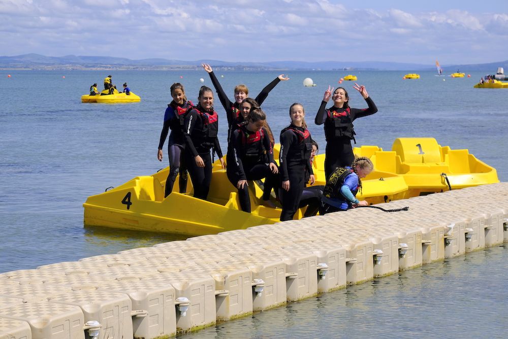 Students on the Teenage Activity Programme